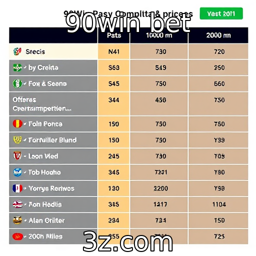 Comparativo entre plataformas de apostas esportivas